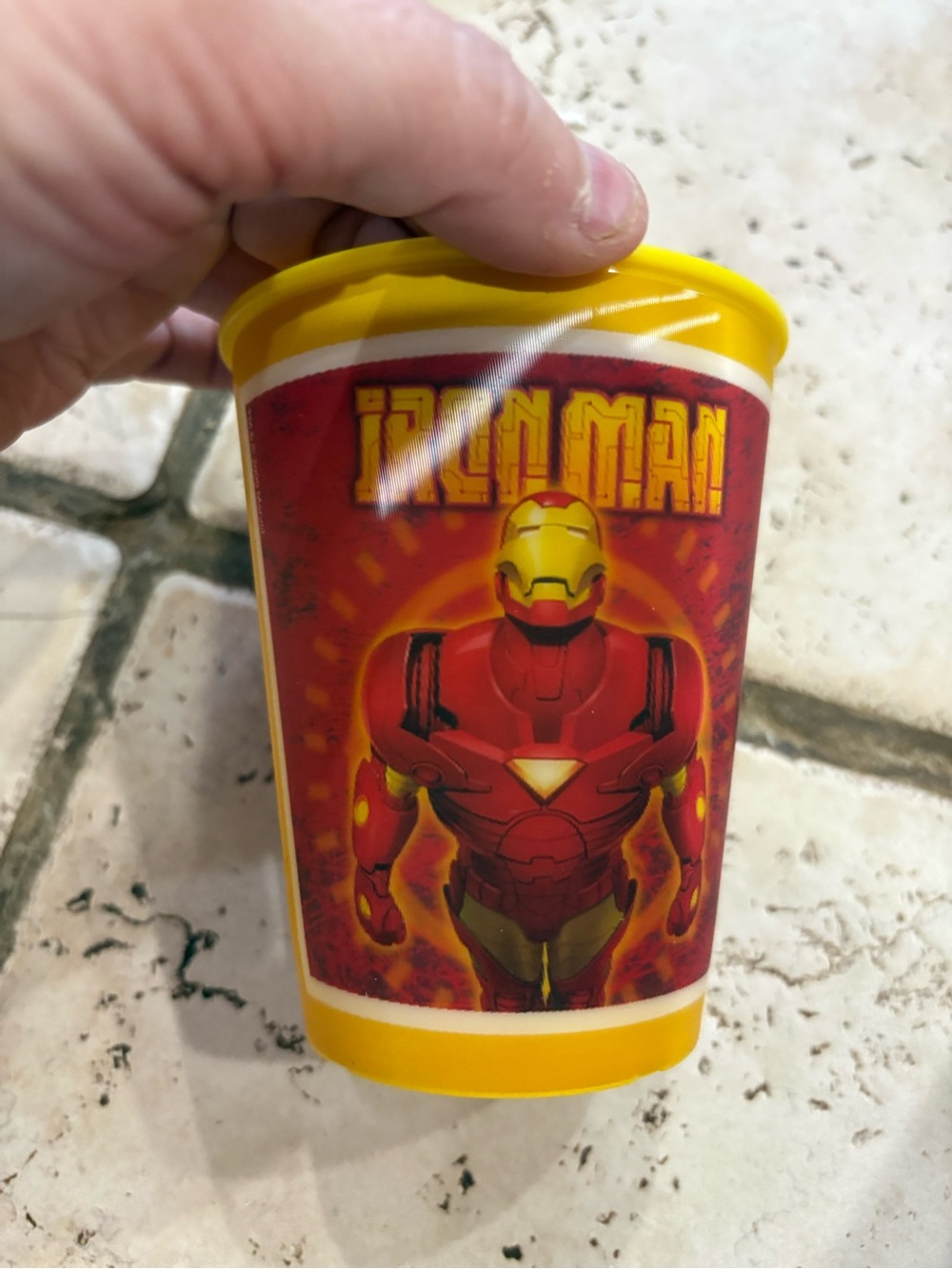 2008 Iron Man holographic collector Cup NwT